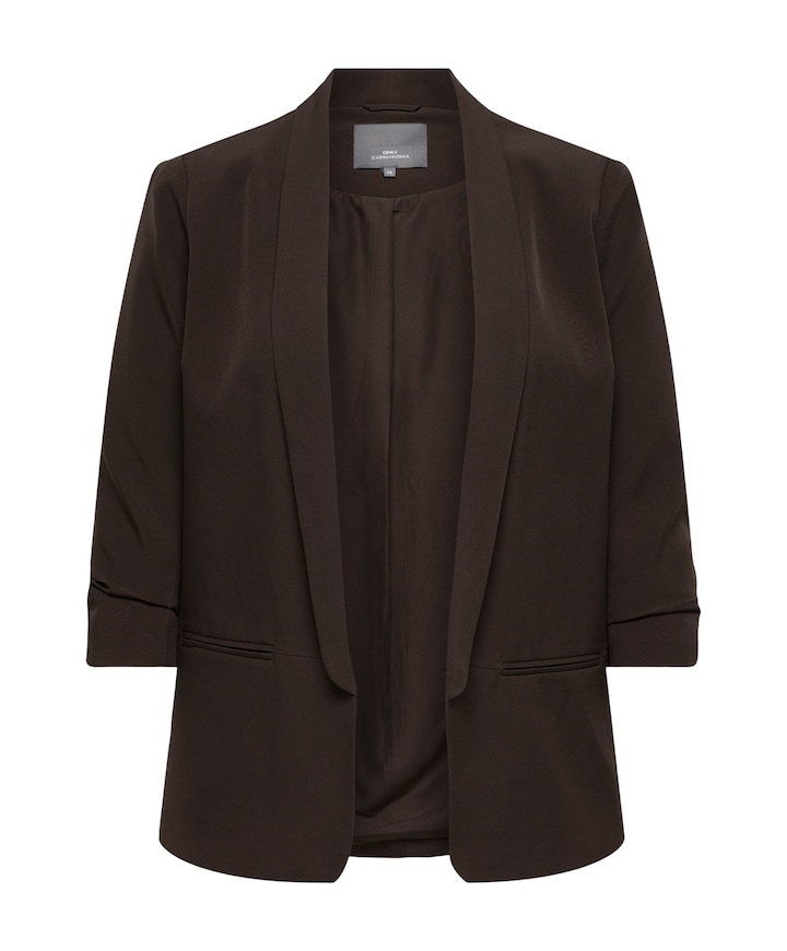 Dames blazer bruin