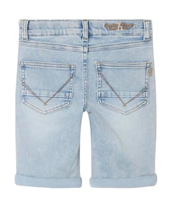 NKMTHEO DNMCLAS LONG SHORTS jongens korte broek blauw