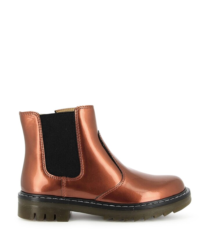 meisjes enkellaarzen brique