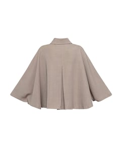 Dames cape beige