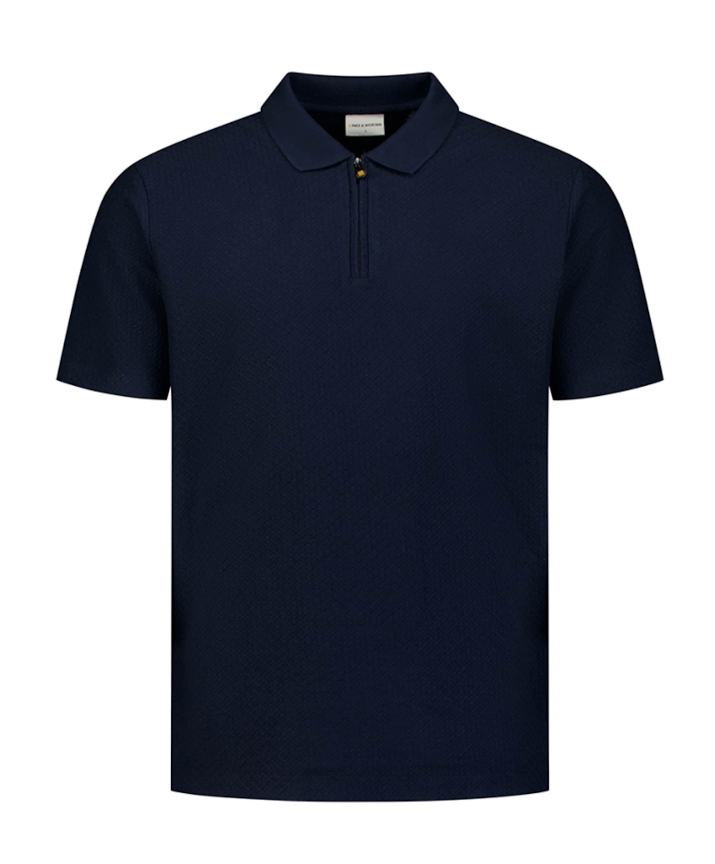 Heren polo blauw