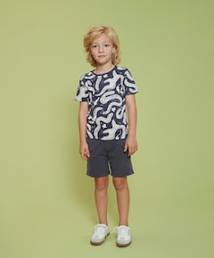 Short jongens korte broek blauw