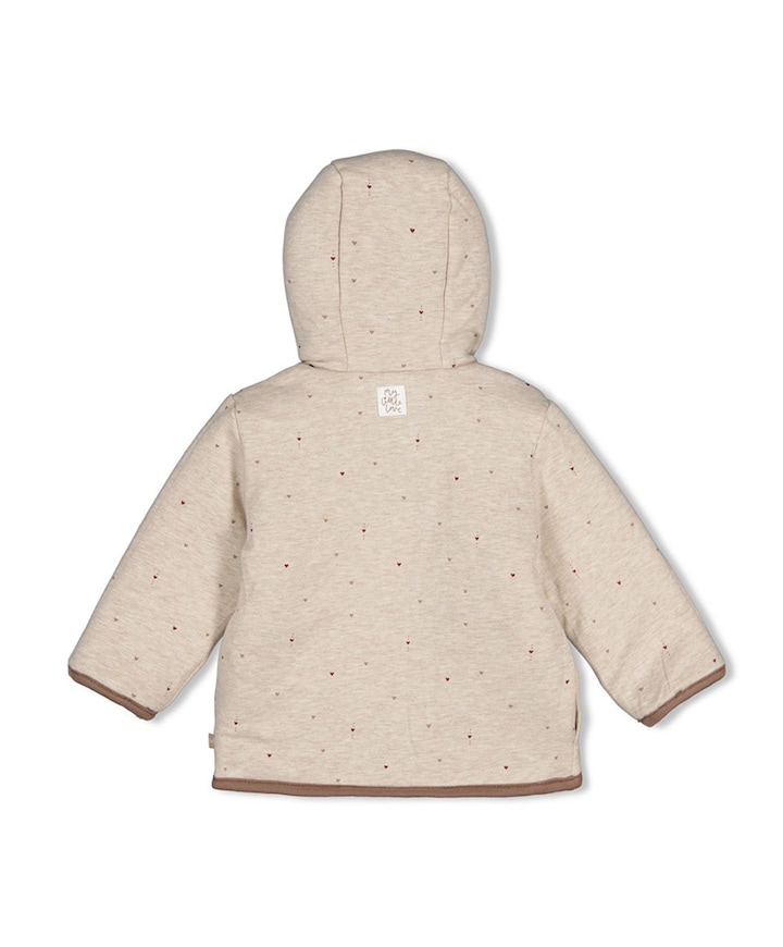 Meisjes jas  beige