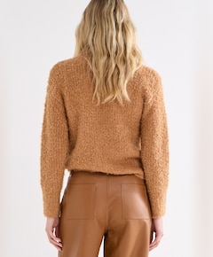 Dames trui bruin