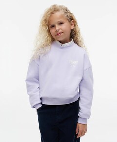 Meisjes sweater paars