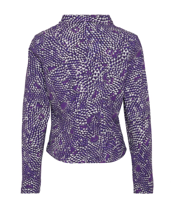 Dames blazer paars