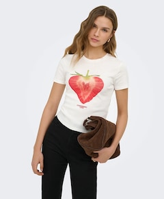 Dames T-shirt ecru