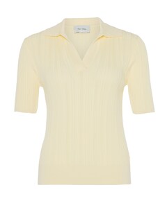 Dames polo geel