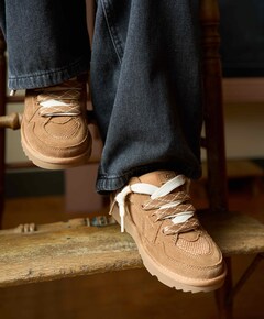 LO LOWMEL veterschoenen bruin