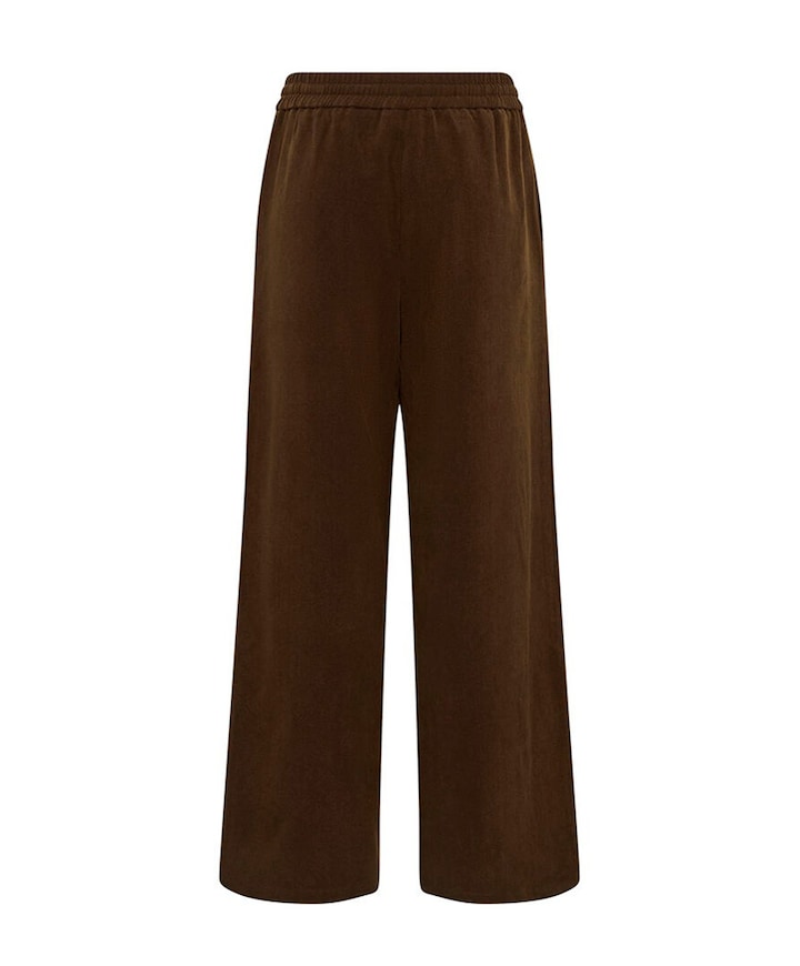 MWDora Wide dames broek bruin
