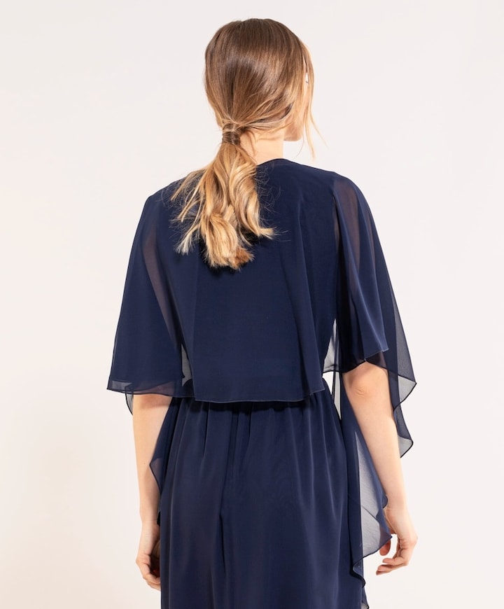 Dames sjaal blauw