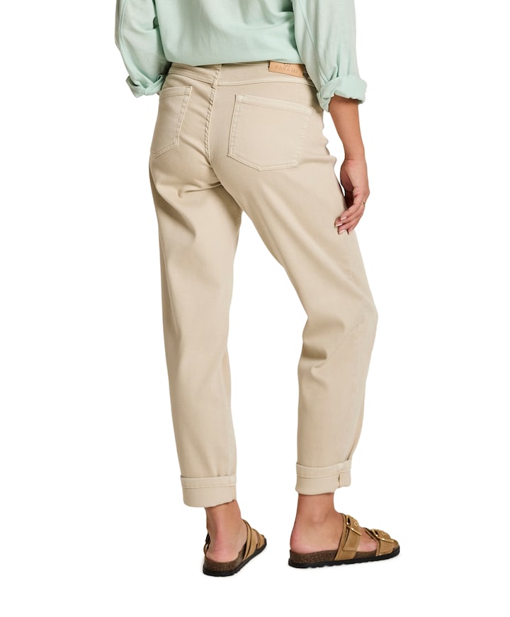 Carice (Carrot) - Moraira Vintage - dames broek beige