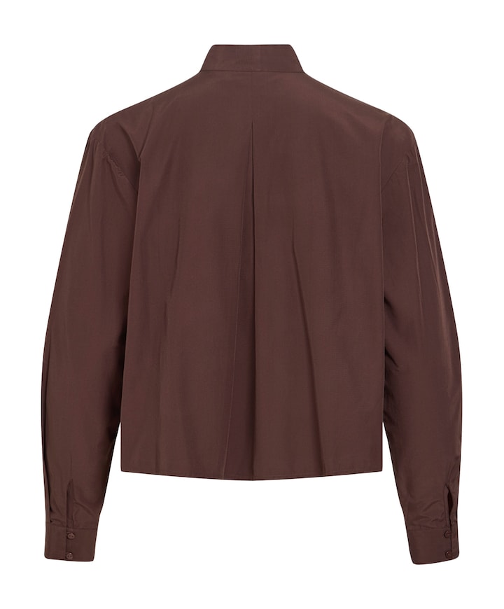 Dames blouse bruin