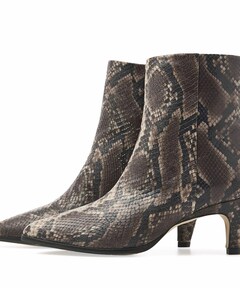 Lina Jackson dames enkellaarzen grijs