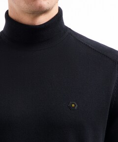 Heren coltrui zwart