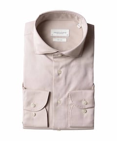 Heren overhemd extra lange mouw roze