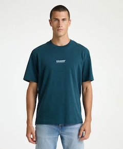 Heren T-shirt blauw