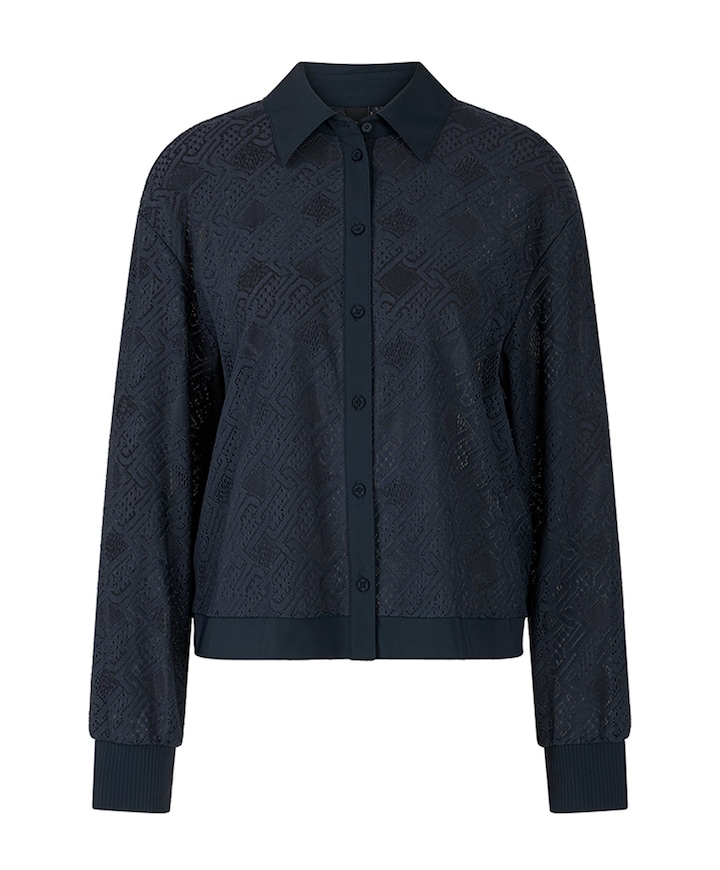 Blouse blauw