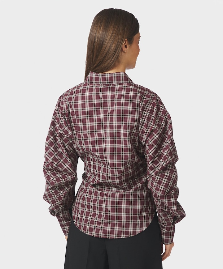Dames blouse paars