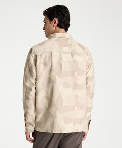 Heren overshirt beige