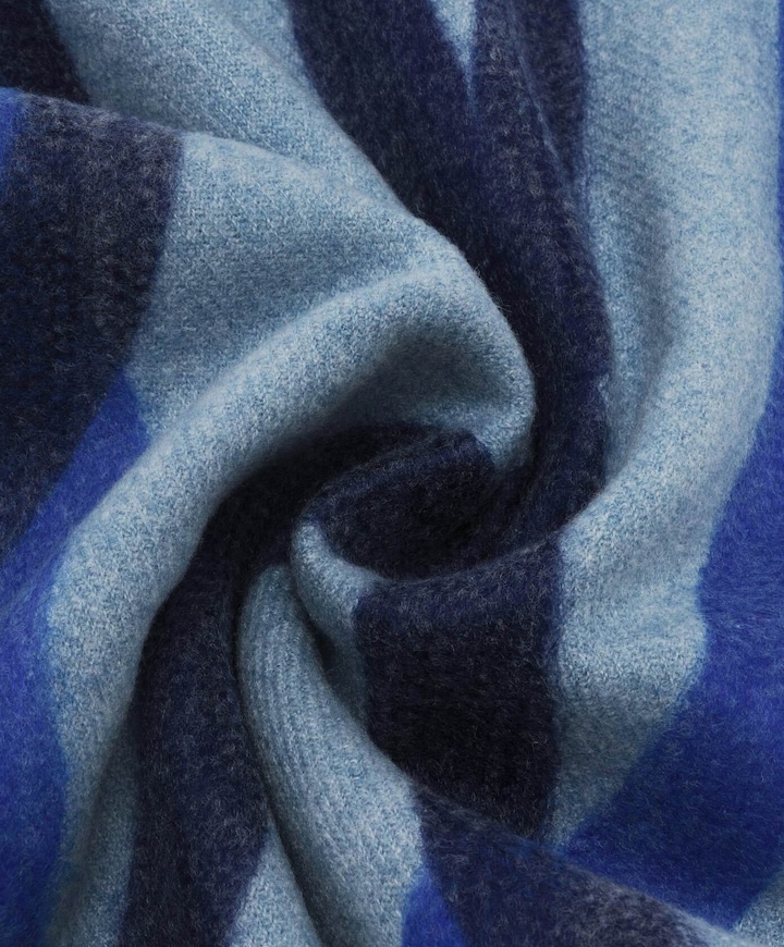 Dames sjaal blauw