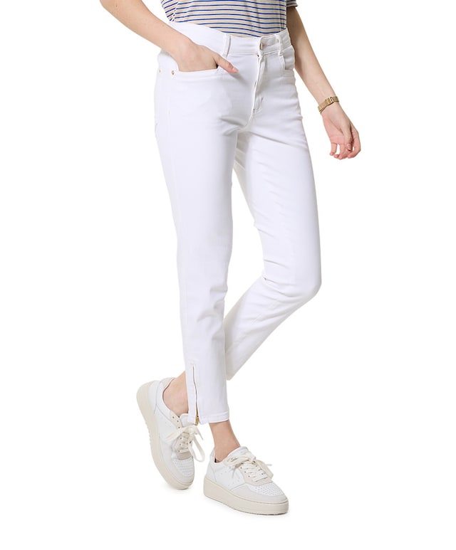 Amber - Color Denim - 440 - Roseblo jeans wit