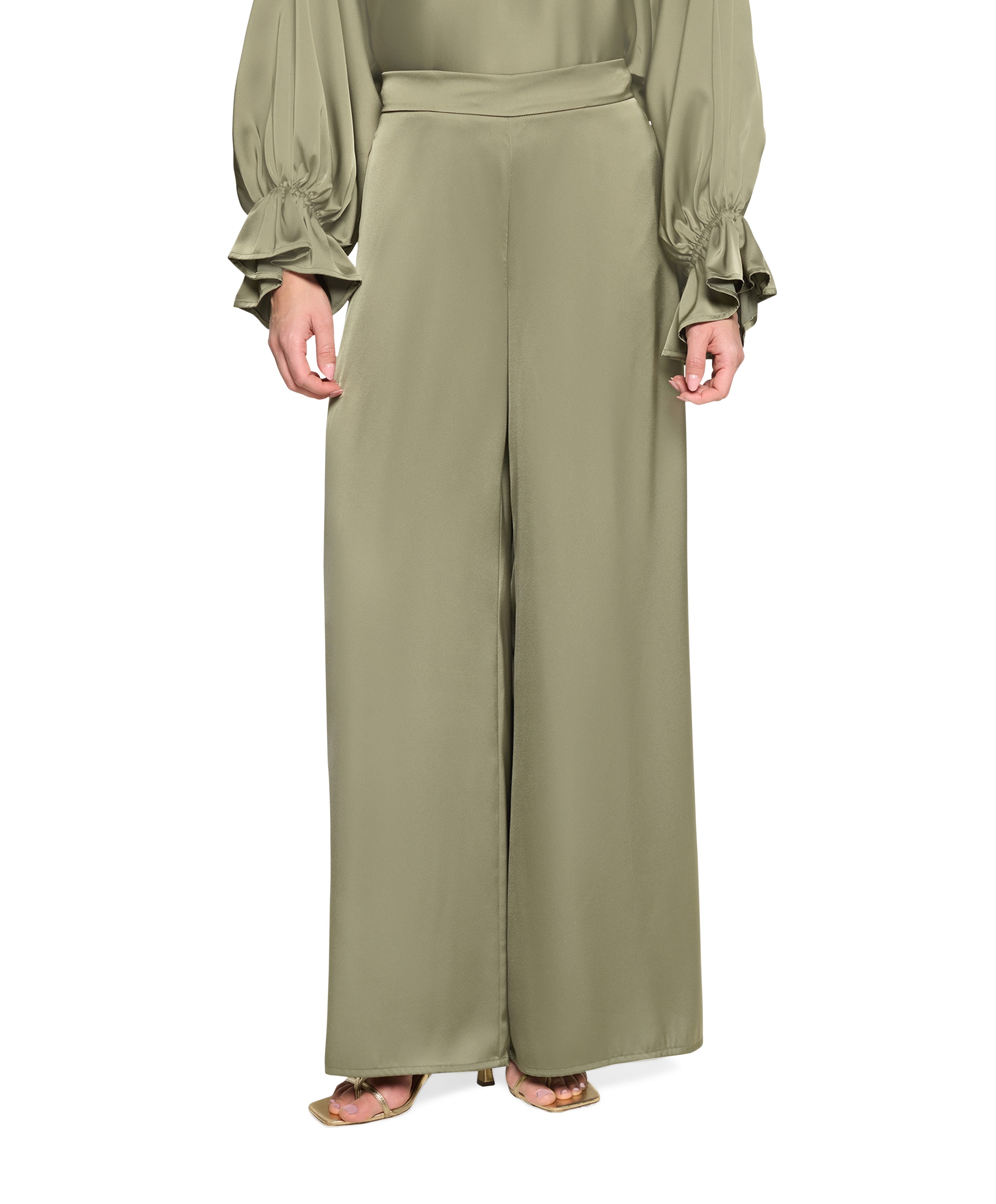 dames broek groen