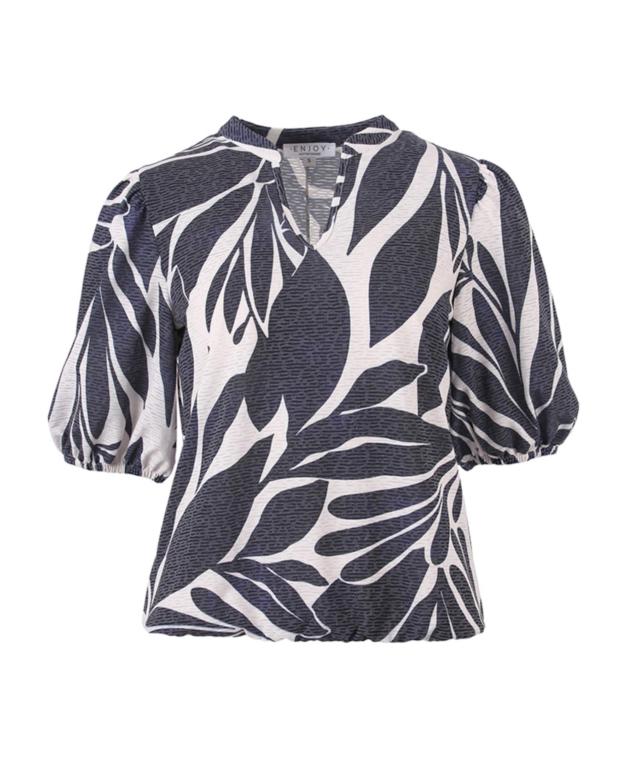 Dames blouse blauw