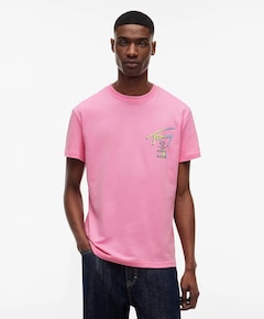 Heren T-shirt roze
