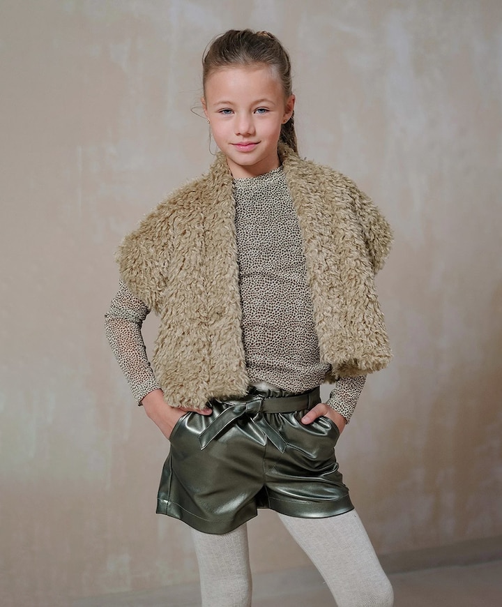 Fay linn korte broek groen