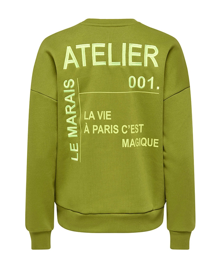 Dames sweater groen
