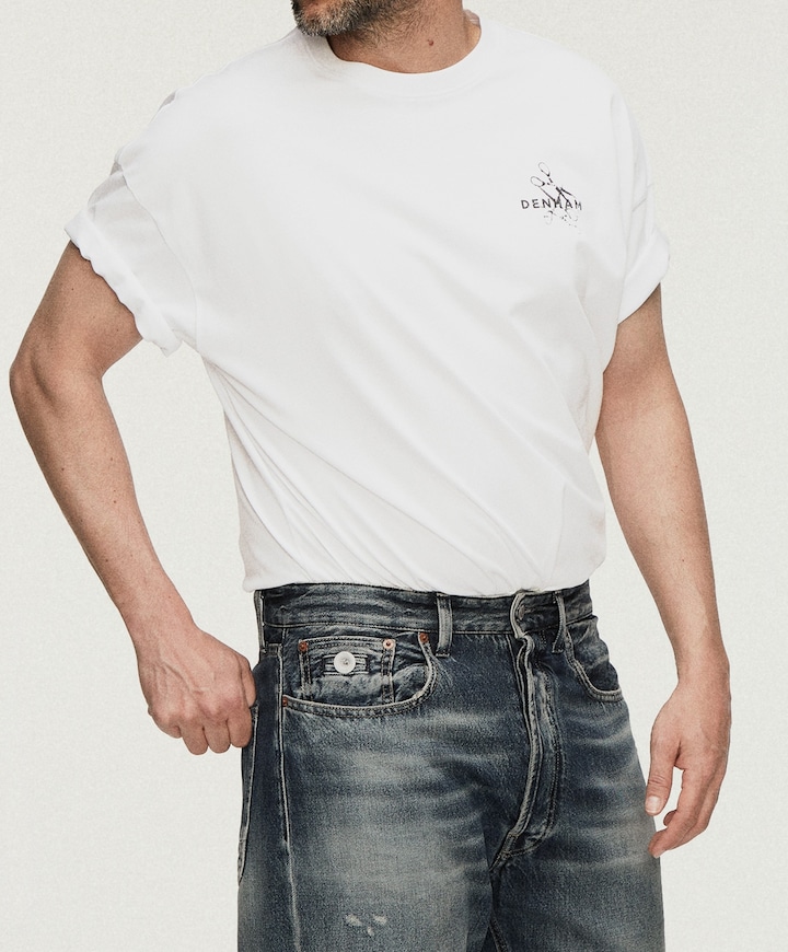 Heren T-shirt wit
