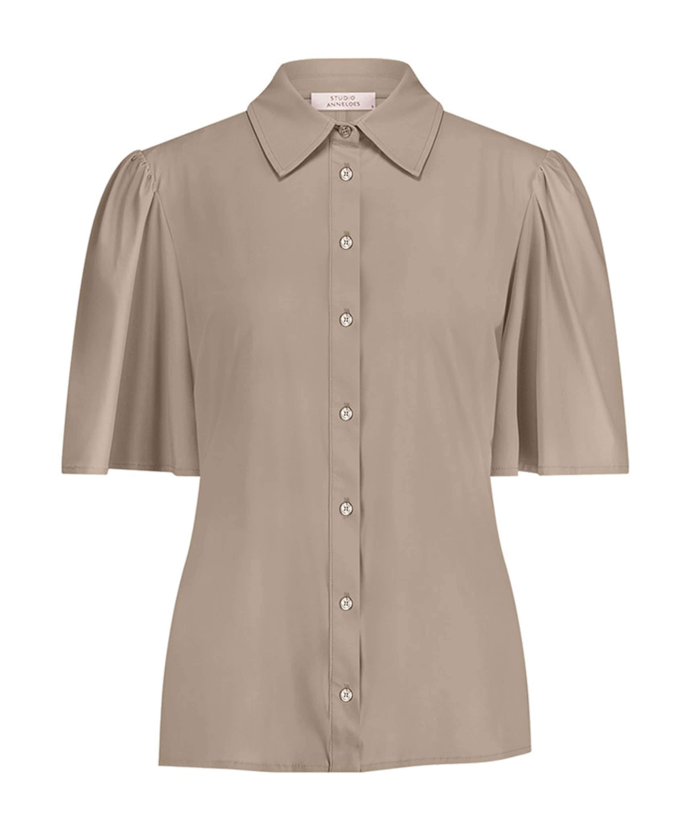 Dames blouse beige