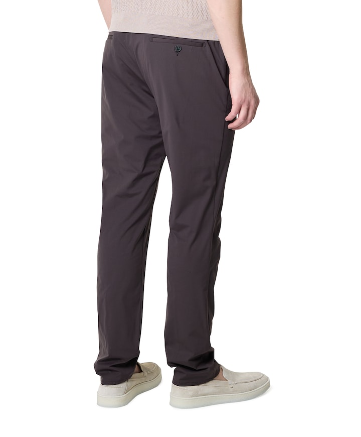 Morello elax heren pantalon bruin