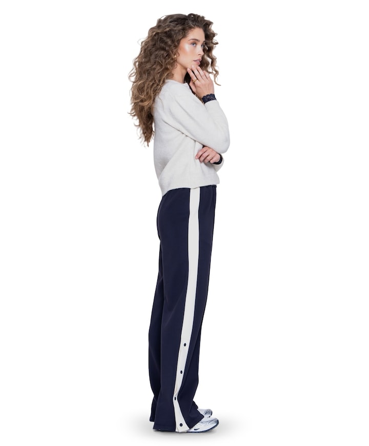 Dames broek blauw
