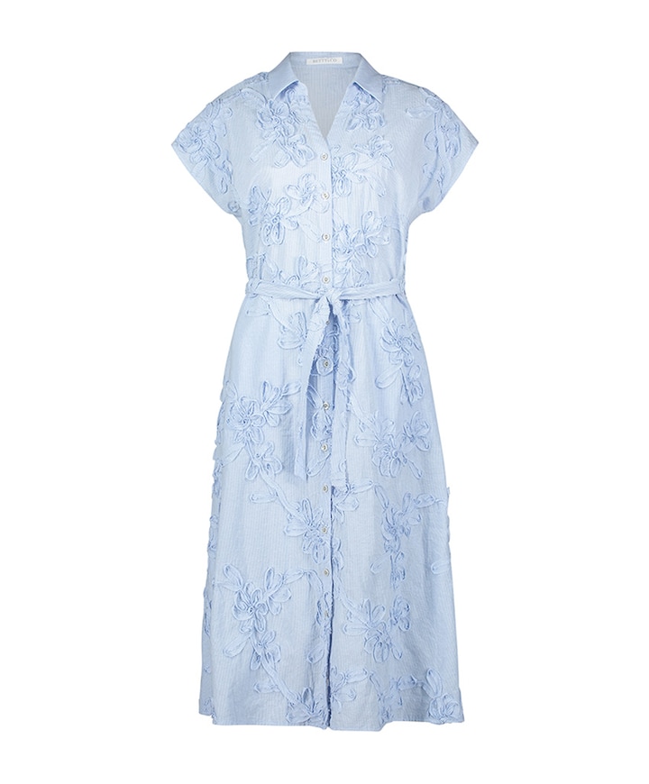 Dames jurk blauw