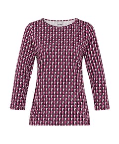 Dames longsleeve paars