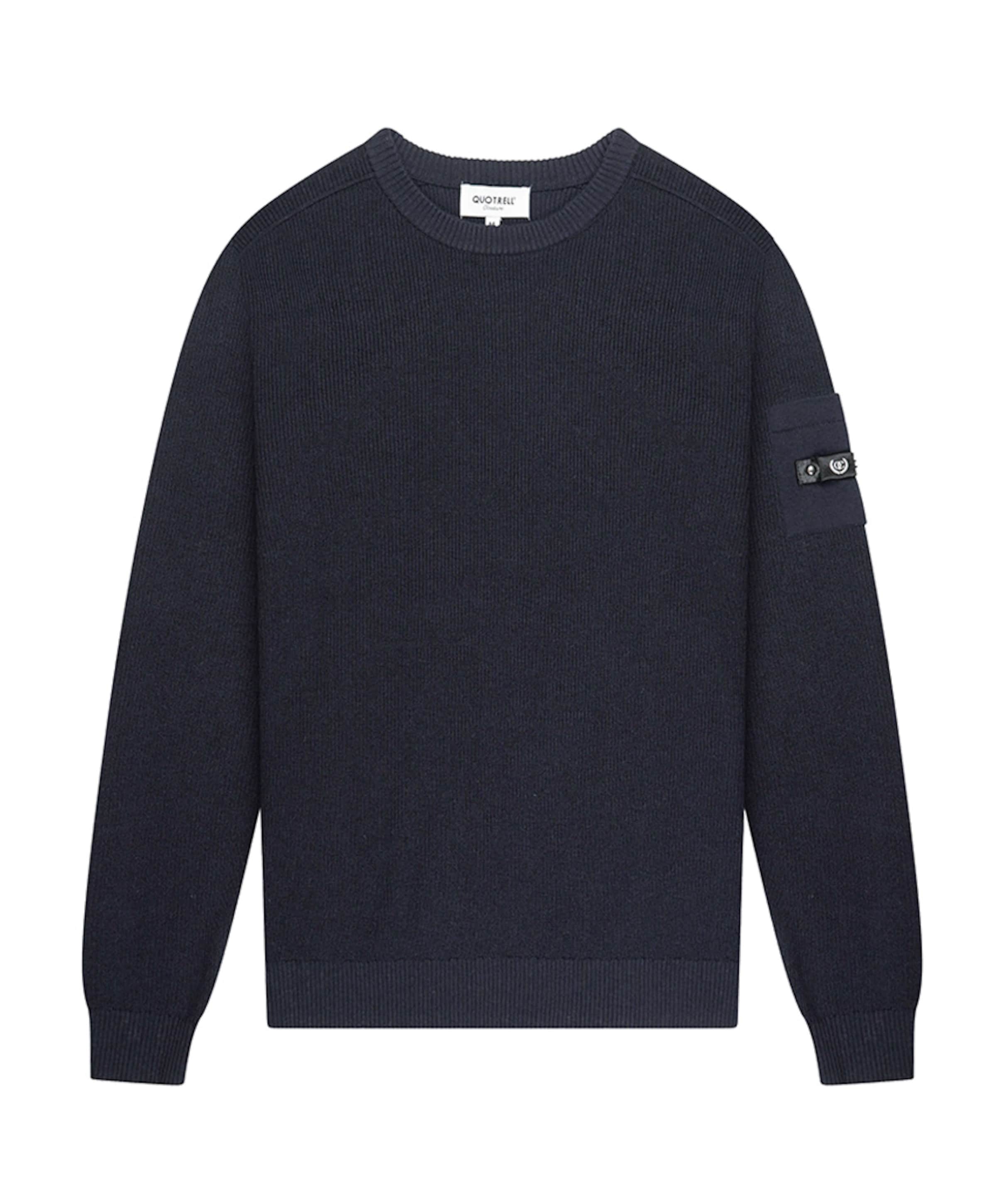 Heren sweater blauw