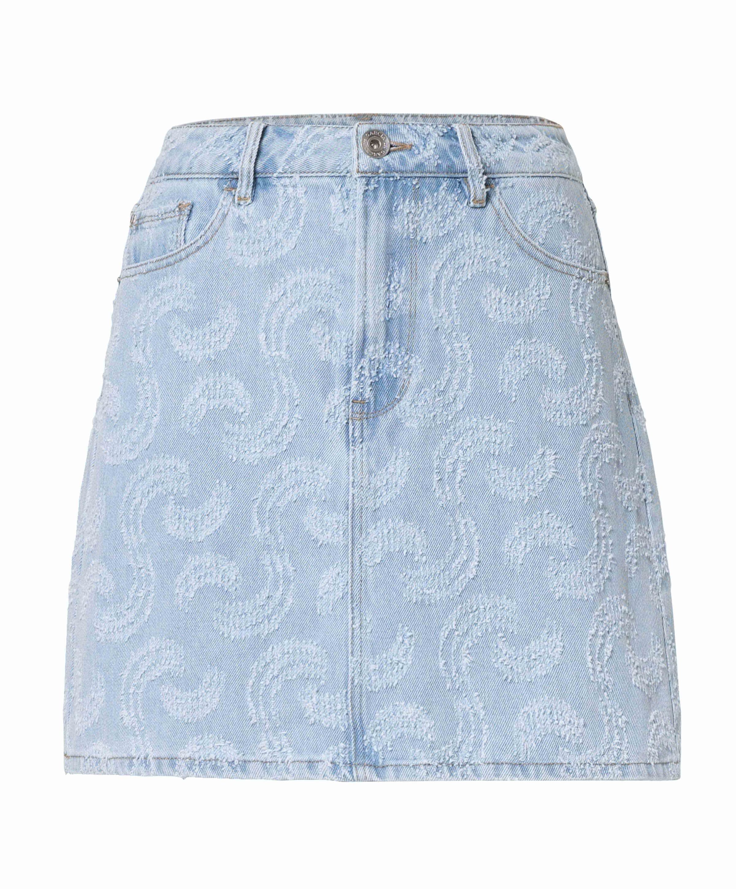 Dames rok blauw