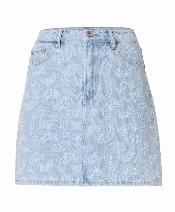 Dames rok blauw