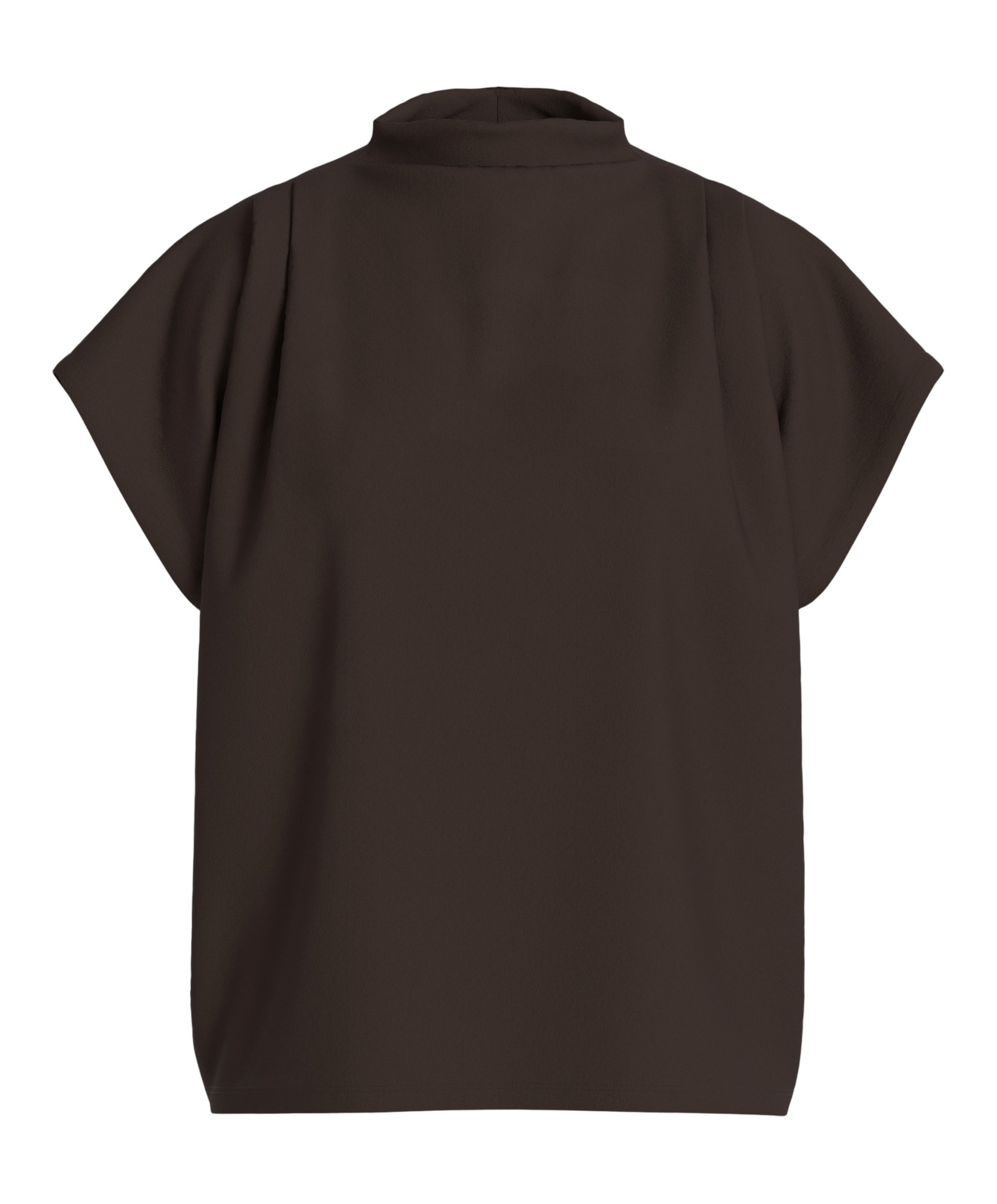 Dames top bruin