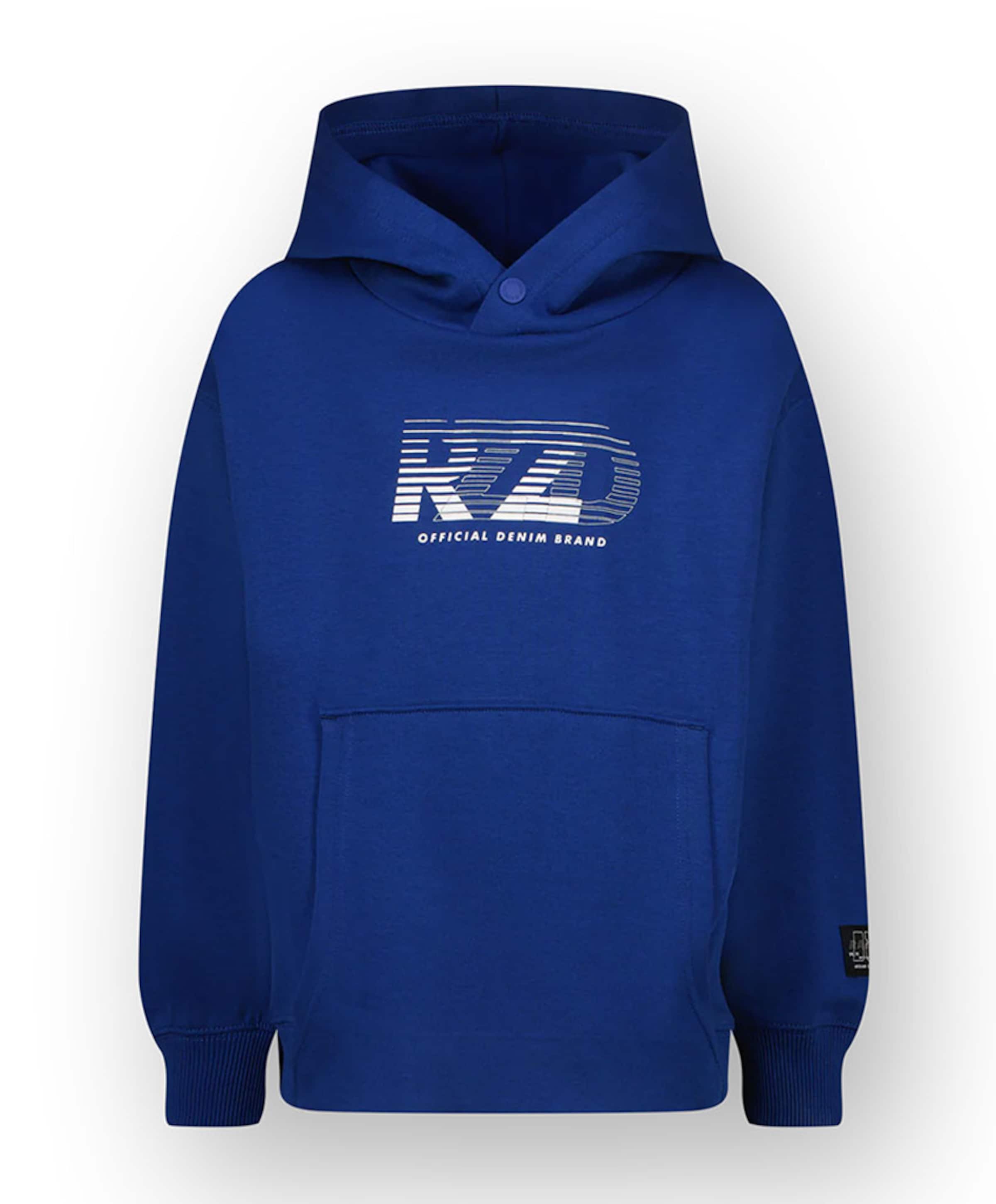 Jongens hoodie blauw