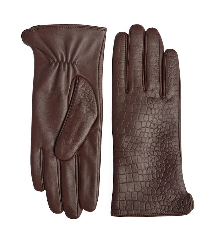Dames handschoenen bruin