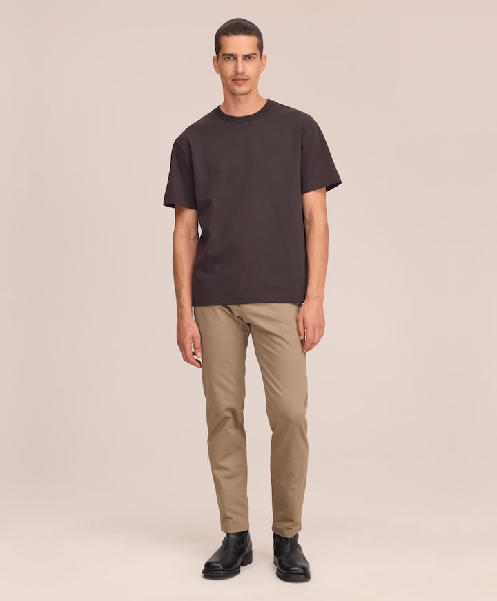 Heren T-shirt bruin