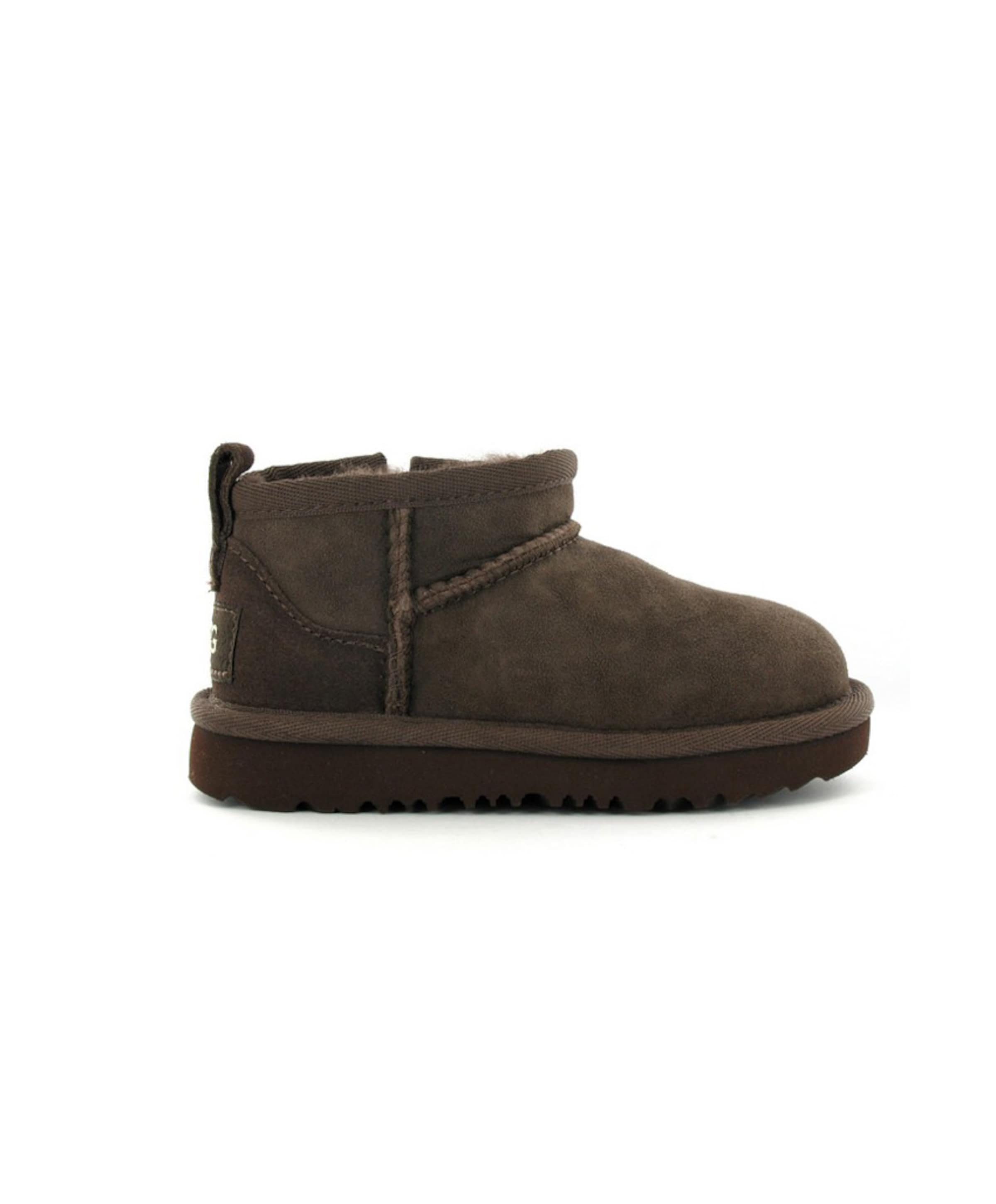 Classic ultra mini meisjes enkellaarzen bruin