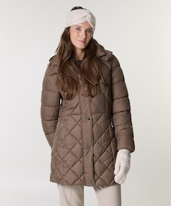 Dames jas bruin