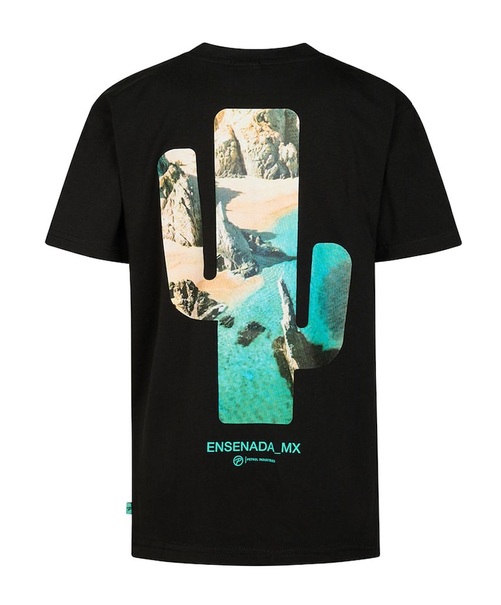 Jongens T-shirt zwart