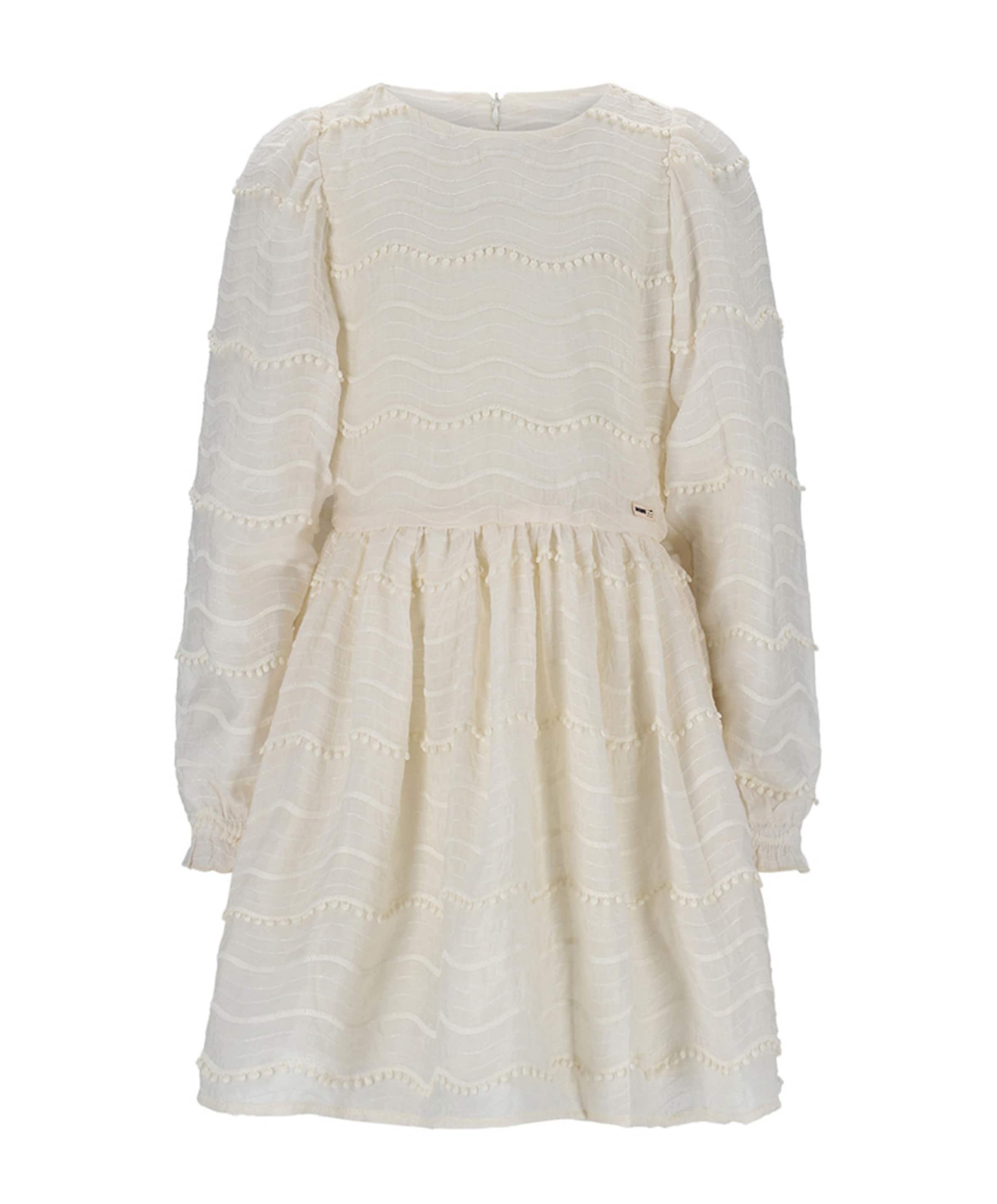 Meisjes jurk ecru