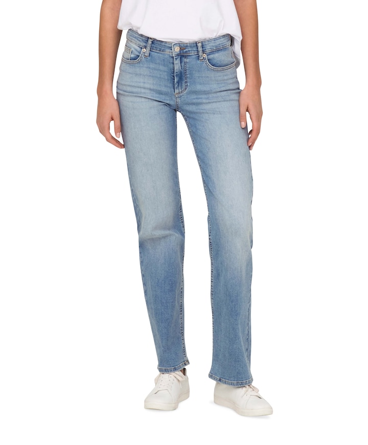 ONLBLUSH MID STRAIGHT DNM TAI467 NO dames jeans blauw