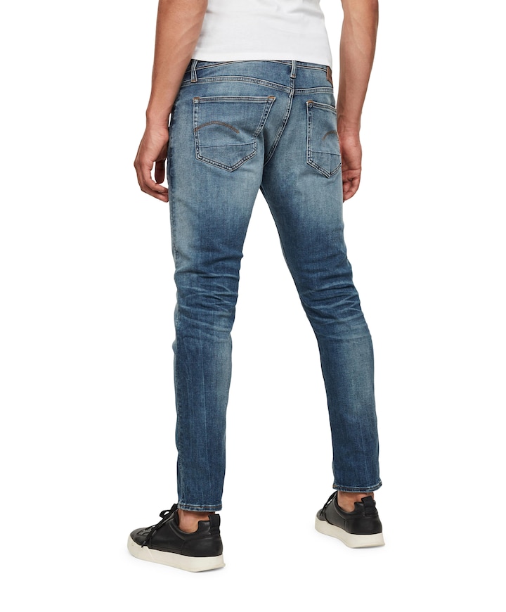 3301 Slim heren jeans blauw